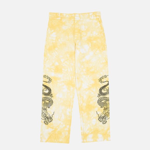 CLOT x Dickies DRAGON TIE DYE CHINO (YELLOW)